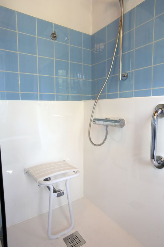 Shower Seat and Accessibility Features